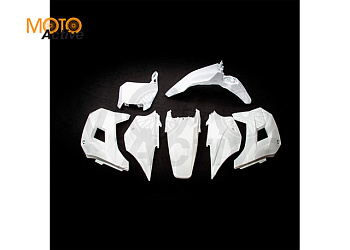 Пластик (полный копл.) #4 125сс (Kayo KRZ) белый