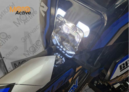 Мотоцикл кроссовый Motoland XT300 HS (172FMM) (BB-300cc) синий с ПТС