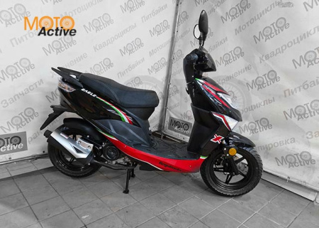 Скутер Regulmoto EAGLE 50 (LJ50QT-3L)  ,Чёрный/красный