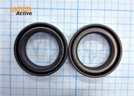 Сальники 27х37х10,5 вилки Alpha (x 2шт) "BEEZMOTO"