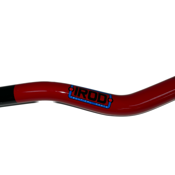 Руль 28мм #3 двухцветный красный