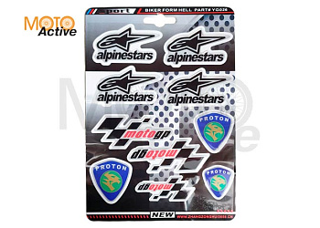 Наклейки набор ALPINESTARS YG026