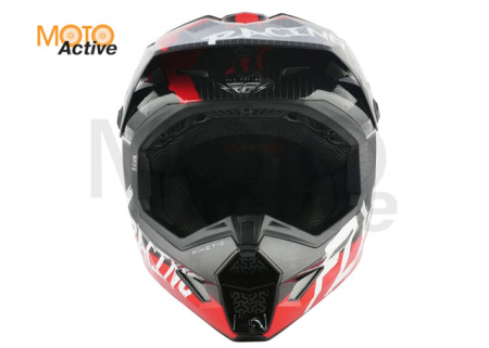 Шлем детский (кроссовый) FLY RACING KINETIC SKETCH ECE, красный/черный/серый