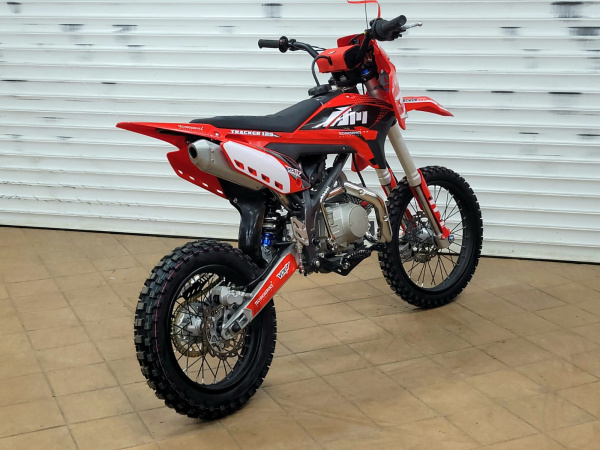 Питбайк Кроссовый Apollo Tracker 125LE, 17/14 (Красный/Черный)