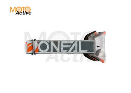 Маска кроссовая O'NEAL B-10 Duplex V.24, оранжевый, прозрачные линзы