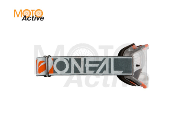 Маска кроссовая O'NEAL B-10 Duplex V.24, оранжевый, прозрачные линзы