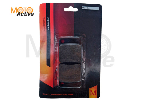 Колодки тормозные задние дисковые однопоршневой суппорт CRF125, TTR125 (№3)