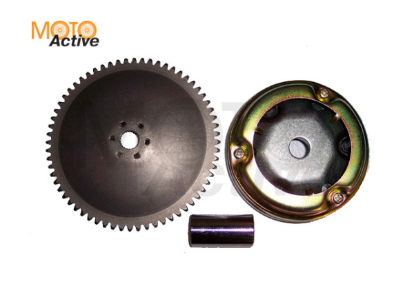 Вариатор Honda Dio AF-18 d-12 в сборе (ролики, наружный шкив, палец)