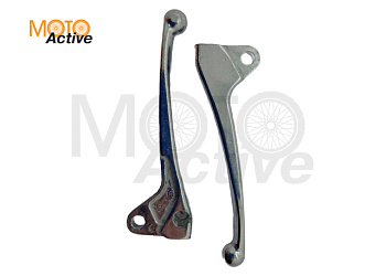 Рычаги руля Yamaha JOG 50 (голые) (барабан/барабан) "KOMATCU"