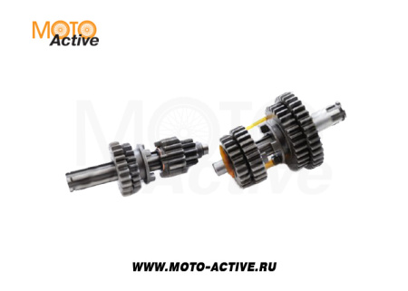 Комплект валов КПП в сборе двиг. YX125 см3 153FMI/154FMI SM-PARTS