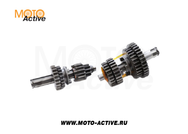 Комплект валов КПП в сборе двиг. YX125 см3 153FMI/154FMI SM-PARTS