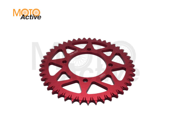 Венец, звезда ведомая (428H-45) X-TECH PIT BIKE 125-190 4х90х76 алюмин.с самоочисткой