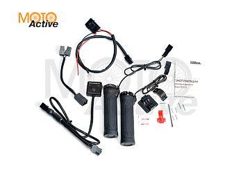 Универсальные ручки с подогревом без терморегулятора (диаметр руля 22,4-23мм)