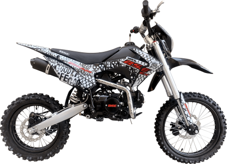 Питбайк BSE EX-125e 14/12 Max13 White Red