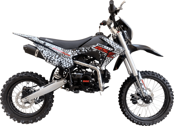 Питбайк BSE EX-125e 14/12 Max13 White Red Питбайк BSE EX-125e 14/12 Max13 White Red