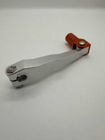 Рычаг переключения передач DT 230, Lanza 2T CNC Regulmoto (Оранжевый/Серый)