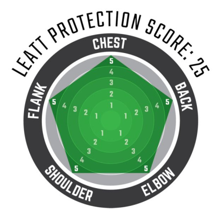 Leatt 5.5 Защита тела белая XXL 184-196CM