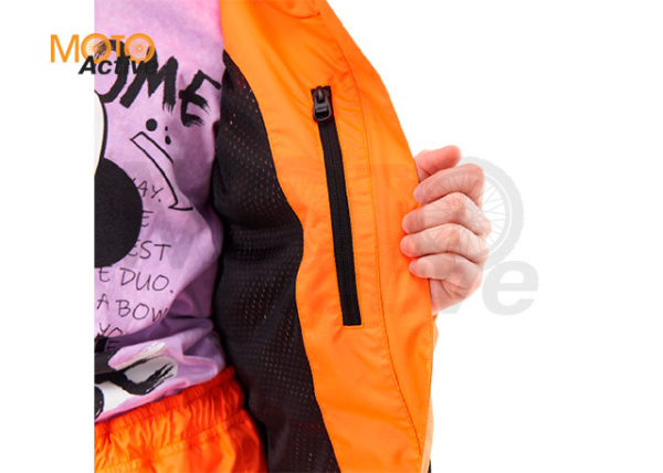 Комплект дождевой (куртка, брюки) EVO FOR TEEN ORANGE (мембрана)