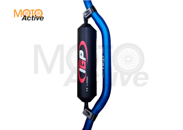 Руль алюминиевый 1-1/8 (28,6 мм) IGP "TWINWALL" (810 x 130 мм) (Синий,IGP-001-2)