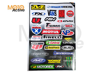 Наклейки набор D6012