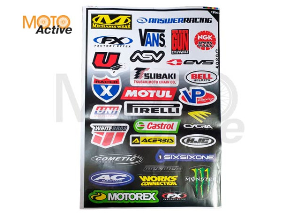 Наклейки набор D6012