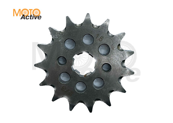 Звезда ведущая (428H-15) 17мм X-TECH сталь 20CrMnTi, с самоочисткой