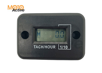 Счетчик моточасов (c тахометром для 2T двиг.) SM-PARTS SMP-012 черный