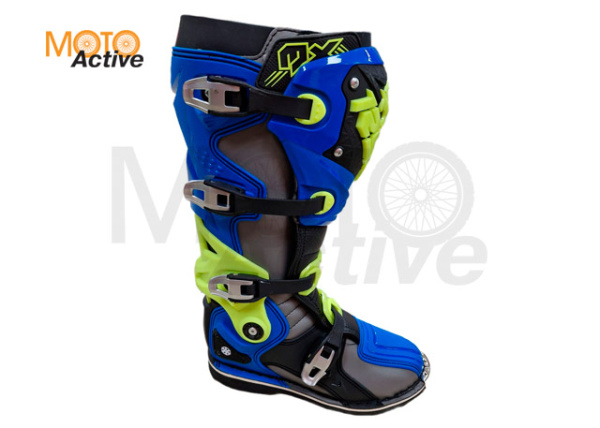 Мотоботы RYO Racing MX7 Enduro (синий/желтый)