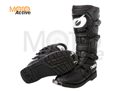 Мотоботы кроссовые O'NEAL RIDER PRO (черные)