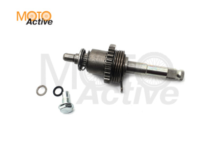 Вал кикстартера в сборе ZS169FMM Sport001-006