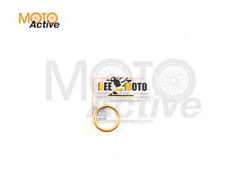 Прокладка глушителя паронитовая Ø34.5/27mm (бронза)"BEEZMOTO"