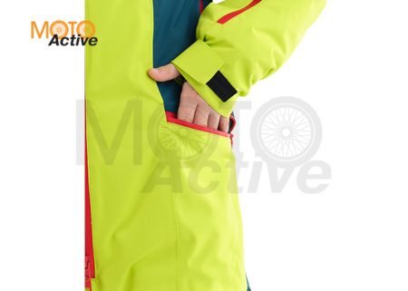 Зимний утепленный комбинезон DF Teenager Gravity Olive-Dark Ocean (152-158)