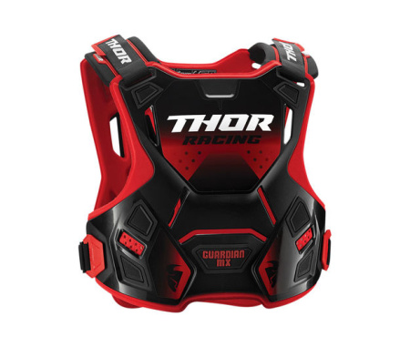 Детская защита тела Thor Guardian Mx красно-черная 2XS-XS