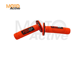 Ручки руля ZX-666 красные