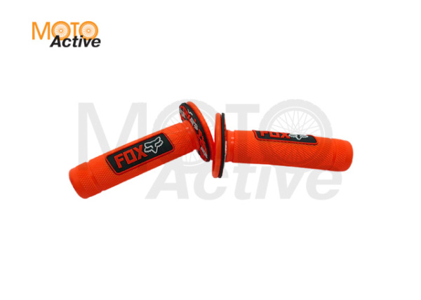 Ручки руля ZX-666 красные