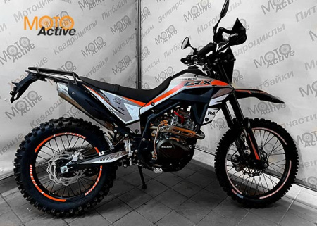 Мотоцикл REGULMOTO CR-X 300 ( с ПТС) черный-оранжевый