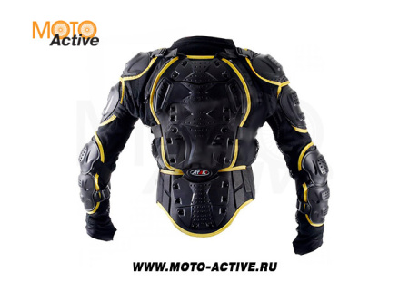 Черепаха защитная ATAKI SC-P114 черная/Hi-Viz желтая