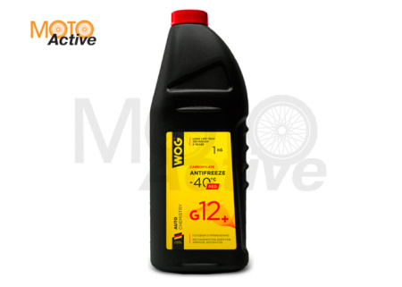 Антифриз G12  (-40С) карбокислотный WOG, 1 кг.
