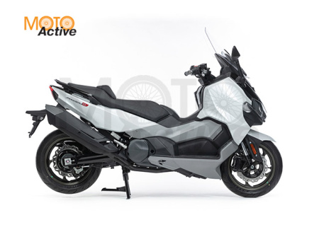 Максискутер MAXSYM TL 500i серый