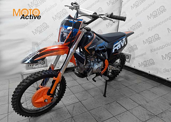 Питбайк Regulmoto SPITFIRE 140cc 17/14 PRO Черный-оранжевый