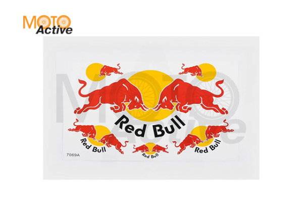 Наклейки (набор) спонсор RED Bull(#7069A)