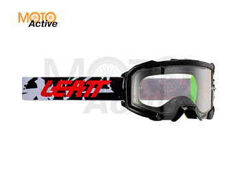 Маска кросс Velocity 4.5 Royal Clear 83%(бело-красный)