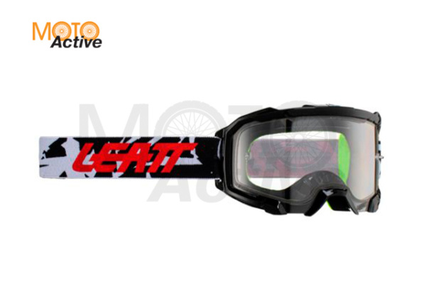 Маска кросс Velocity 4.5 Royal Clear 83%(бело-красный)