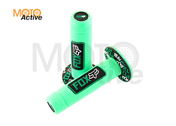 Ручки руля (зеленые) "FOX"