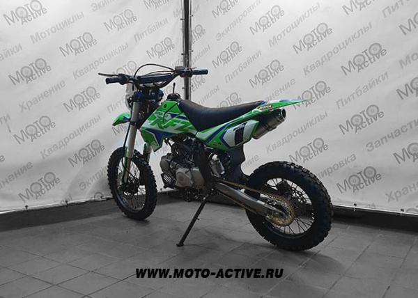Питбайк APOLLO RFZ START 125 LЕ 17х14 ( Зеленый/GREEN)