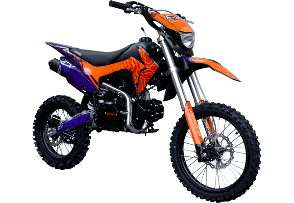 Питбайк BSE EX125 17/14 Blue Orange Ant (040) Питбайк BSE EX125 17/14 Blue Orange Ant (040)