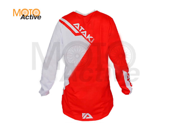 Джерси ATAKI Impact красная/белая
