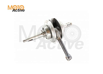 Коленвал 4T двиг.139FMB (мопед) в сборе с подшипниками SCOOTER-M