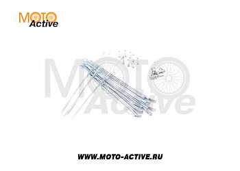 Спицы KAYO 18" задний  диск (сталь) компл.16 шт.