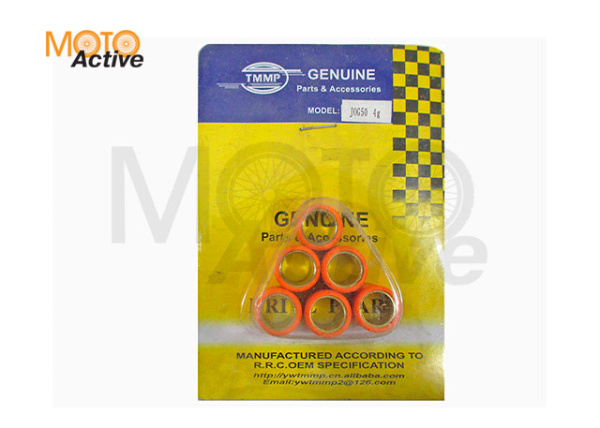 Ролики вариатора (комплект 6 штук) 15*12 4 грамма Yamaha, Stels